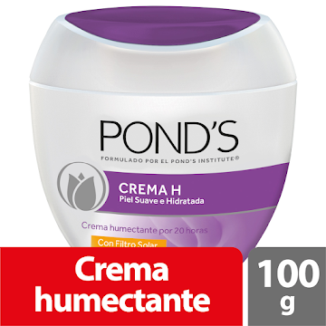 Crema Ponds H Humectante 20h Filtro Solar x 100 gr  