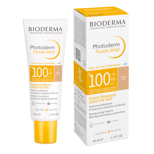 Protector Solar Bioderma Photoderm Max Fluide SPF100 Claro x 40 ml