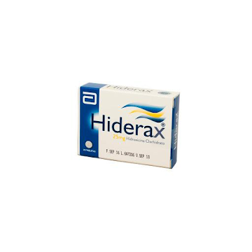 Hiderax 25mg Tableta   Caja X20tab. Lafrancol Hidroxicina Hci            