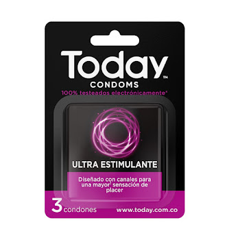 Condones Today Ultra Estimulante X 3 unds  