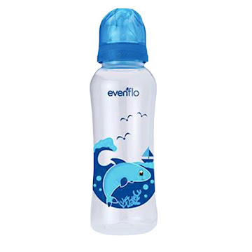 Solo Online Biberon Evenflo Acuario   Color Azul 8 Oz 