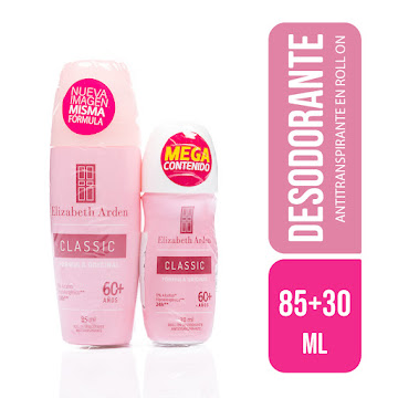 Desodorante Elizabeth Arden Classic Roll On Mega Contenido x 2 und  