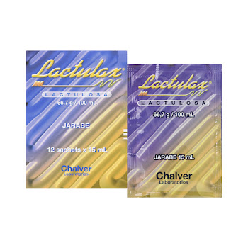 Lactulax Lactulosa 66,7mg/100ml Chalver Jarabe Fracción Sachet x 15 ml  