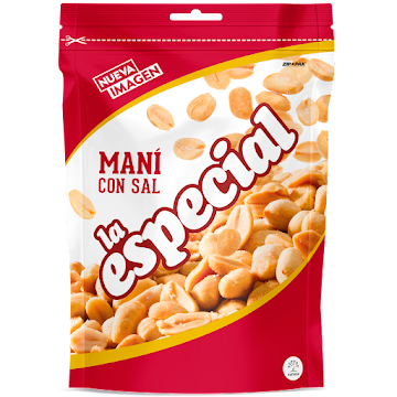 Maní La Especial Salado Paquete x 200 gr  