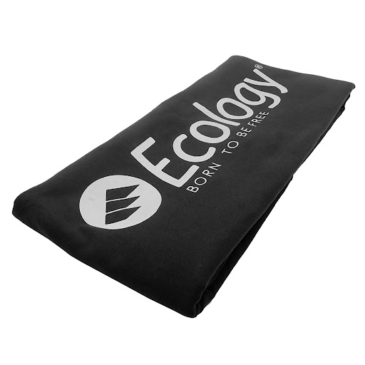 Toalla Playera De Microfibra Adulto Negro Ecology Papeleta x 1