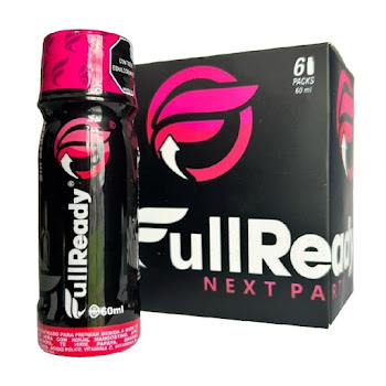 Bebida Nutricional Fullready Next Party Apio+Alcachofa+Manzan+Papaya Frasco x 60 ml  