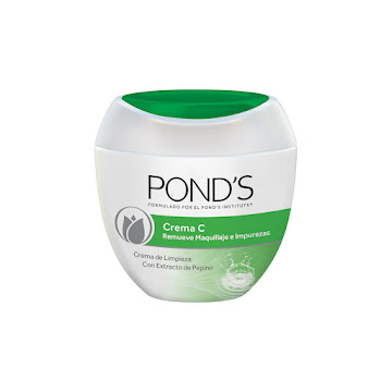 Crema Ponds C Limpieza Pepino Remueve Maquillaje Impurezas x 100 gr  