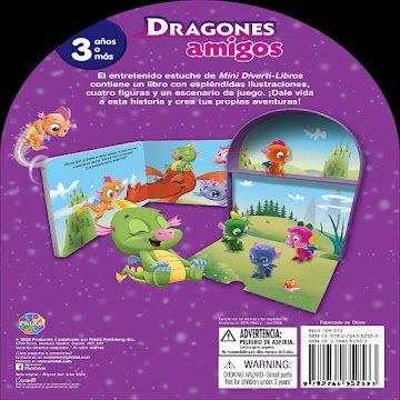 Libro Mini Divertilibros Dragones x1 und  
