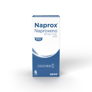 Naprox Naproxeno 2.5% Suspensión Labinco Frasco x 80ml   