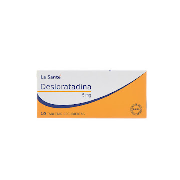 **Desloratadina La Santé 5Mg Tabletas Caja X10Tab.                        