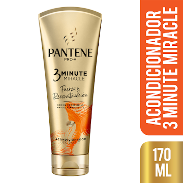 **ACONDICIONADOR PANTENE 3MINUTOS MILAGROSOS FUERZA Y RECONSTRUCCIÓNX170  