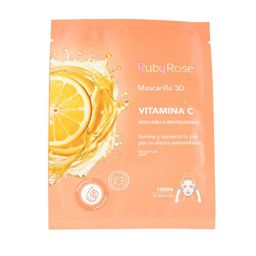 Mascarilla Ruby Rose 3d Vitamina C Sobre x 25 ml
