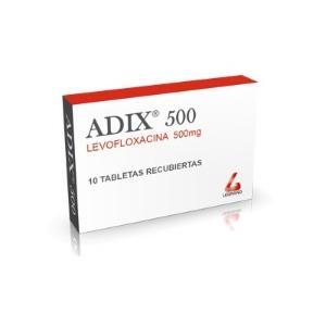 Adix 500Mg Tabletas   Caja x10Tab. Legrand Levofloxacina                 
