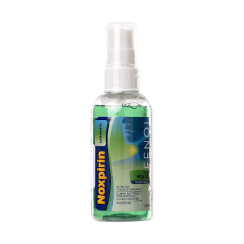 Noxpirin Spray Menta Solución Bucal Siegfried Frasco x 120 ml  
