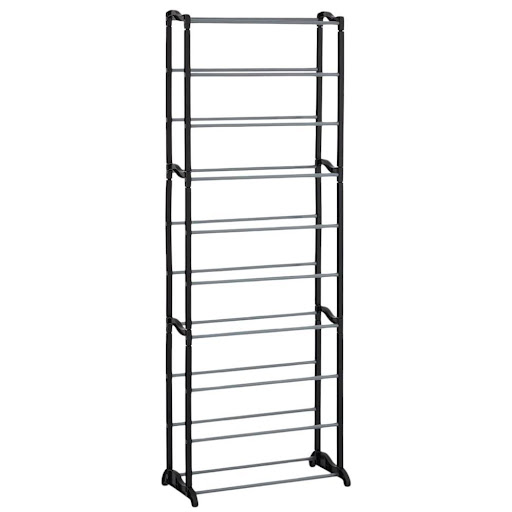 Zapatero Multiusos De Metal Y Plastico Durable Para Hogar UNIMARC Unidad x 1 Optimiza tu espacio con este práctico y durable zapatero multiusos. Su diseño vertical te permite organizar tus zapatos en el dormitorio, closet o pasillo, maximizando el espacio disponible. Fabricado