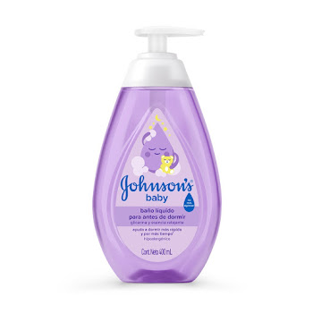 Baño Líquido Johnson’s Para Antes De Dormir Botella x 400 ml  