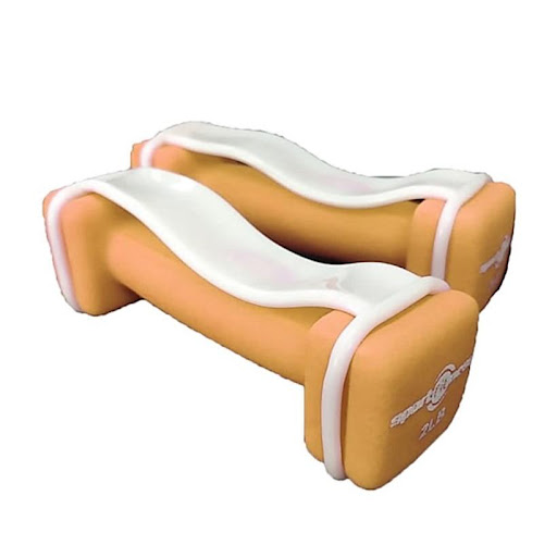 070242 JUEGO DE MANCUERNAS 1LB NEO SPORT Sport Fitness Individual x 2 Mancuernas con recubrimiento de neopreno diseñadas para entrenamiento de fuerza moderado, con un agarre cómodo y seguro.