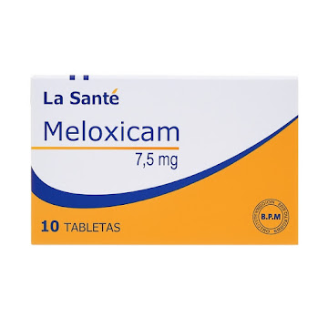 Meloxicam La Santé 7.5 mg Caja x 10 Tabletas  