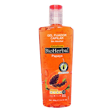Gel Bioherbal Fijador Extra Firme Papaya x 400 gr  