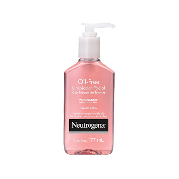 Gel Neutrogena Limpiador Facial Oil Free Clear Wash x 177 ml  