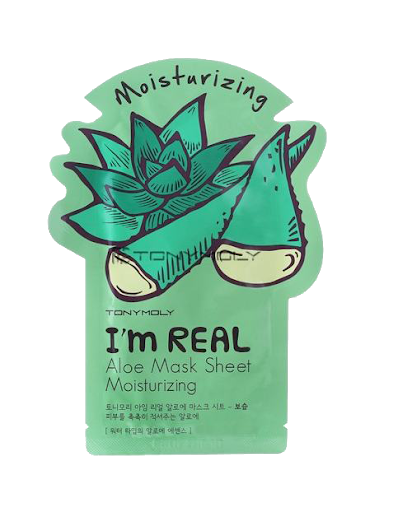 Mascarilla Tonymoly Tipo Velo I'M Real Aloe x 1 und