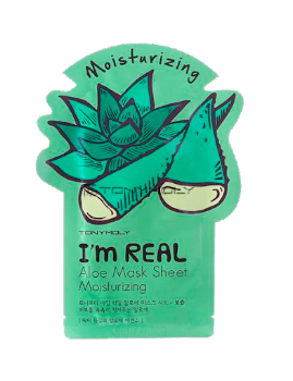 Mascarilla Tonymoly Tipo Velo I'M Real Aloe x 1 und  