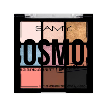 Paleta Sombras De Ojos Samy Cosmos x 9 gr  