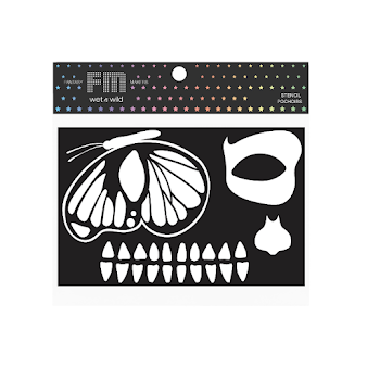 Face & Body Stencil Butterfly x 1 und  