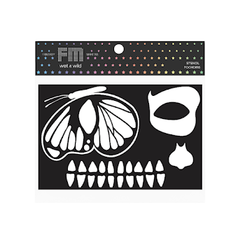 Face & Body Stencil Butterfly x 1 und  