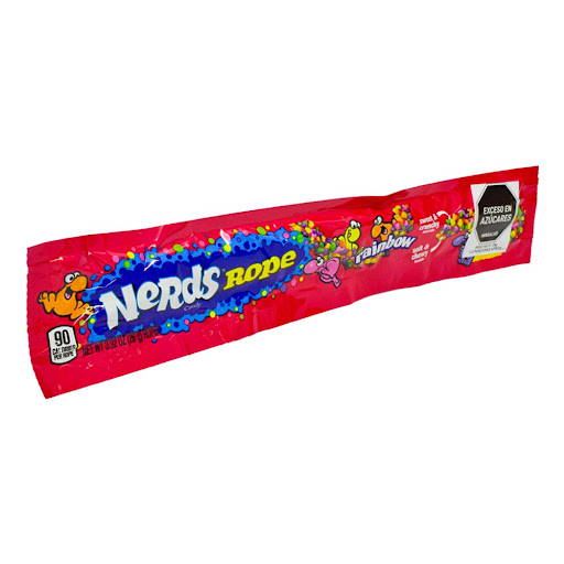 Barra Nerds Rope Rainbow x 26 gr