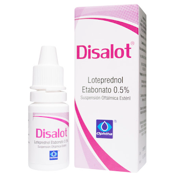Disalot Loteprednol Etabonato 0.5% Ophtha Frasco x 5 ml  