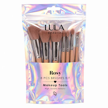 Kit De Brochas Lula Rosy Paquete x 8 und  