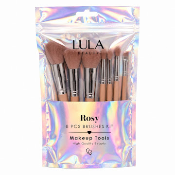 Kit De Brochas Lula Rosy Paquete x 8 und  
