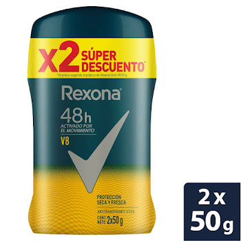 Desodorante Hombre Rexona Special Edition Motionsense Pack x 2 und  