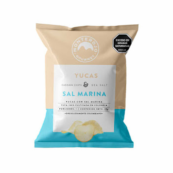 Pasabocas Monterojo Yucas Sal Marina x 25 gr  