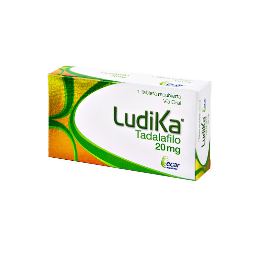 Ludika Tadalafilo 20 Mg Ecar Caja x 1 Tableta Recubierta