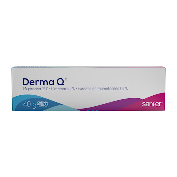 Derma Q Mupirocina 2% + Clotrimazol 1% + Mometasona 0.1% Crema Tubo x 40 gr  