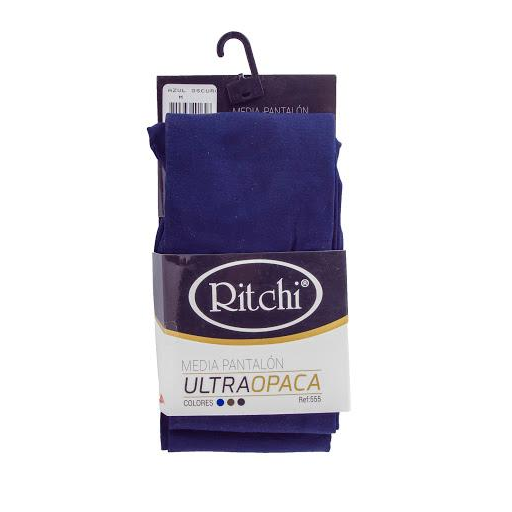 Medias Ritchi Pantalón Ultra Opaca Talla M Azul Oscuro x 1 und