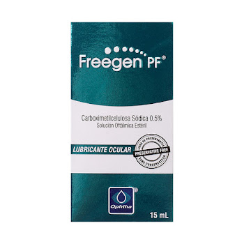 Freegen Pf Carboximetilcelulosa Sódica 0.5% Ophtha Frasco x 15 ml  