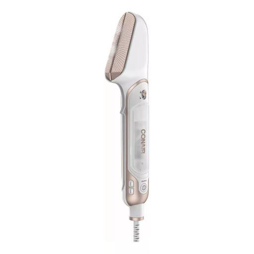 Plancha a vapor 3 en 1 SteamStylist™ GSP1 by&nbsp;Conair® Conair Unidad x 1 SteamStylist Conair 3 en 1: vapor y plancha en cualquier ángulo. Placas de aluminio con cerámica, deslizamiento fácil y cambio rápido entre vapor y planchado para prendas perfectas.