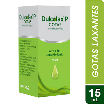 Dulcolax P Psicosulfato Sódico 7.5 mg Sanofi Gotas Frasco x 15 ml  