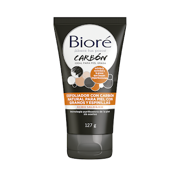 Exfoliante De Carbón Natural Biore x 127 gr  