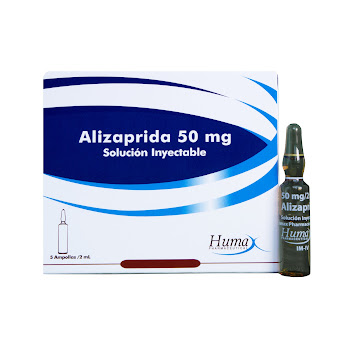 Alizaprida 50 mg Humax Caja x 5 Ampollas  