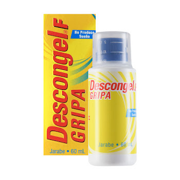 Descongel F Gripa Acetaminofen + Loratadina + Fenilerfina Chalver Jarabe Frasco x 60 ml  