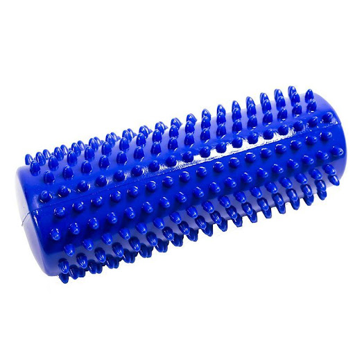 Rollo Estimulador Masajes Blue Recovery PR x 1 Rollo manual con superficie texturizada y nudos que ayuda a liberar tensiones musculares y estimular los sentidos. Ideal para masajes en espalda, piernas, brazos o pies, favoreciendo la circulación y 