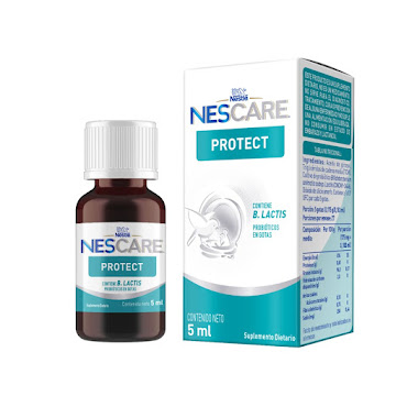 Nescare Proctect B   Lactis Probióticos Nestle Frasco x 5 ml  