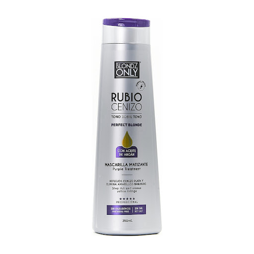 Mascarilla Blondz Only Matizante Rubio Cenizo x 350 ml