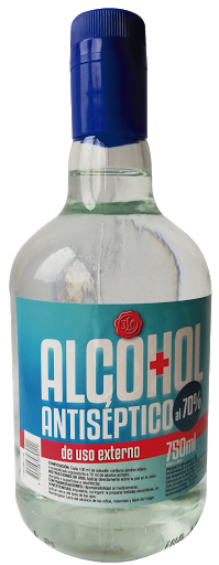Alcohol ILC Antiseptico Al 70° x 750 ml