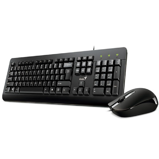 Combo Teclado Genius + Mouse Alámbrico KM-160 Negro GENIUS Caja de carton x 1 Und El Combo Teclado Genius + Mouse Alámbrico KM-160 Negro está diseñado para ofrecer una experiencia superior en cada uso. Fabricado con materiales resistentes, combina rendimiento, durabilidad y un dise