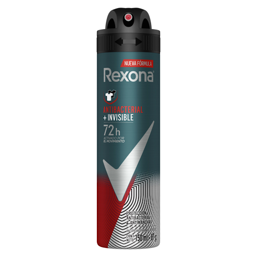 Desodorante Hombre Rexona Motionsense Invisible Men 48h Aerosol Frasco x 150 ml